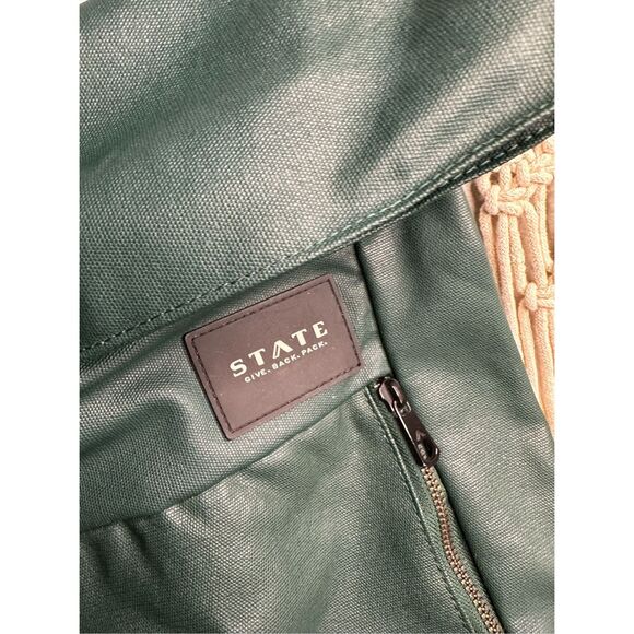 State. Give. Back. Pack Green Backpack - Picture 4 of 9